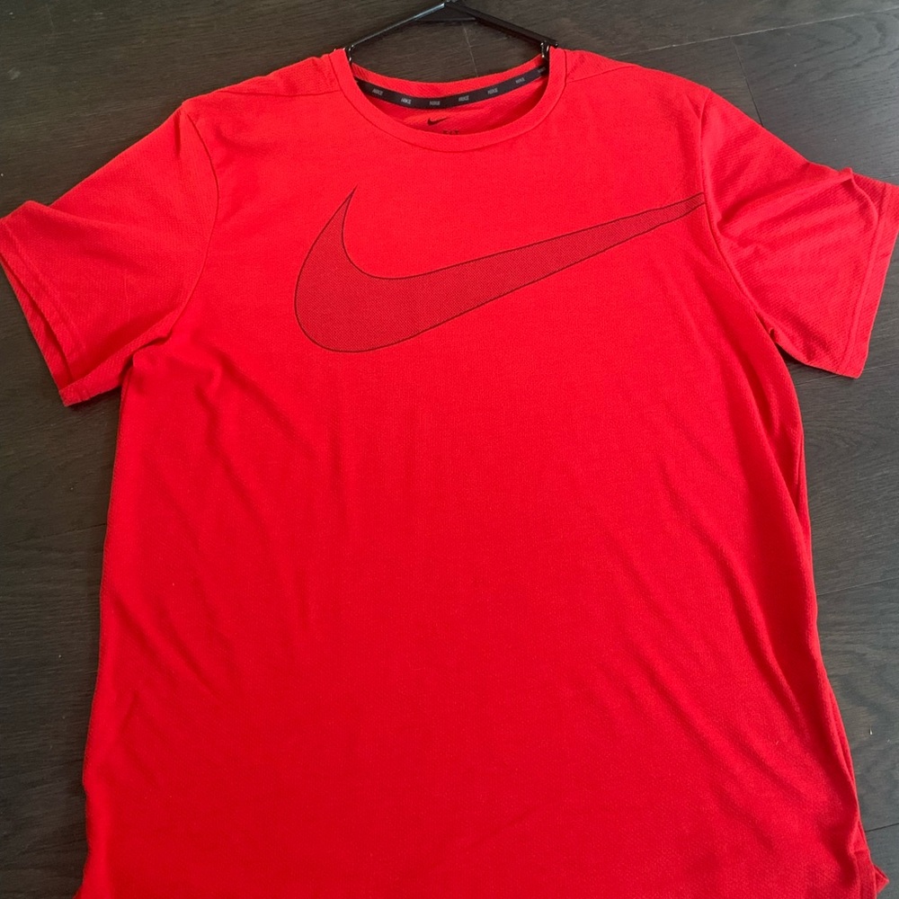 Nike Red Athletic Shirt